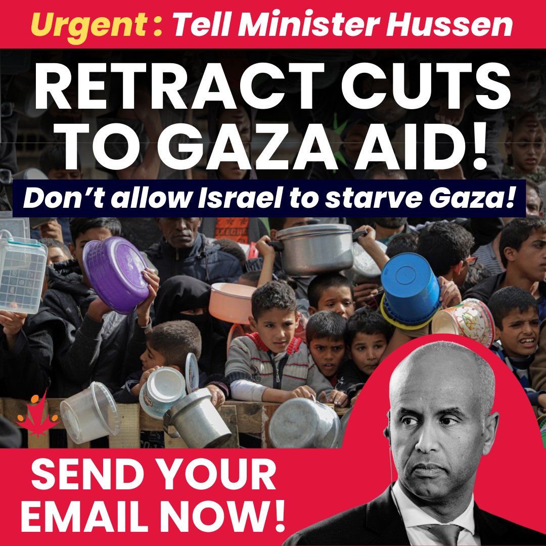 🚨 Canada's suspension of funding to UNRWA is an act of collective punishment against a refugee population facing famine, disease, and genocide. Tell <a href="/HonAhmedHussen/">Ahmed Hussen</a> to urgently reverse this cruel decision, and prevent Israel from starving Gaza! cjpme.org/reverse_unrwa_…