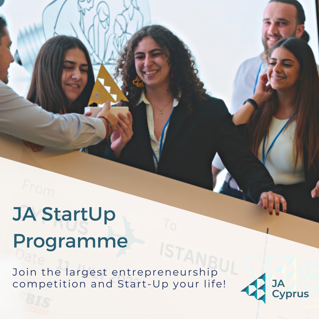 💡 One day left to register 💡 Build a startup with your team of 3-5 people and get the chance to win a spot in Europe's Largest Entrepreneurship Event 🚀 Don't miss out - Register Now jacyprus.org/en/startup/#ta…