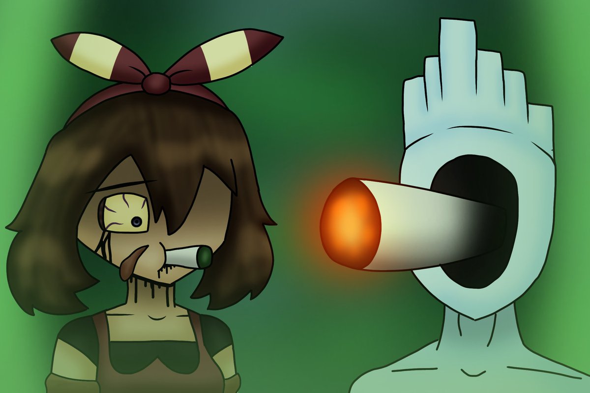 IdiotChompers38's tweet image. 420 posts...how

Welp y&apos;all know what I did

May has no idea what&apos;s shes doing 

but also she can&apos;t breathe so I guess eating it is the best she can do

Baja be thy Blast

#pokepasta #ingrained #ULTRAKILL