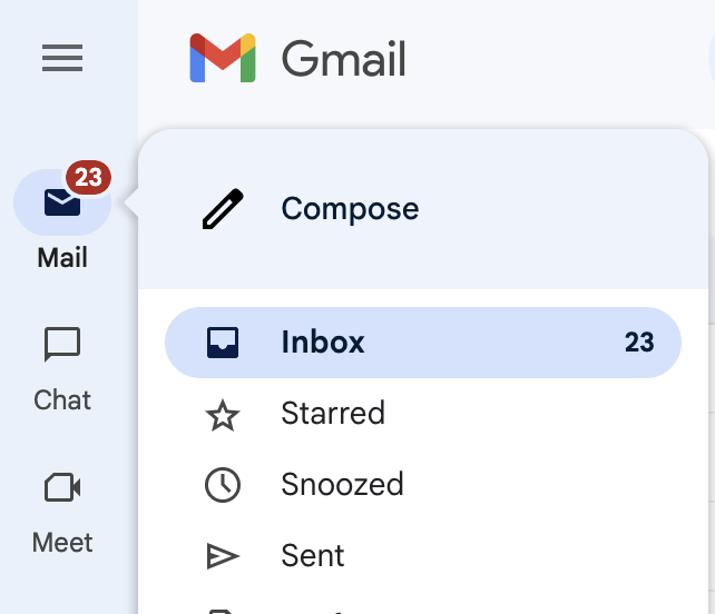 sathyavijayan's tweet photo. "Compose" is tucked into an overlay popup - I spent 5 minutes looking for a way to compose a new email. #EpicFail #ux https://t.co/wwNU1jFYNQ