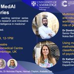 Photo by Cambridge MedAI Seminars (@CambridgeMedAI)