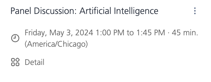Join me as I moderate the latest on #AI in #Urology at #AUA24 Plenary along with @prokarurol @liaojoe1 @geoffsonn This may be the first time #AI gets a full slot at the plenary sessions. Thank you @urogeek @AmerUrological for supporting this important emerging technology