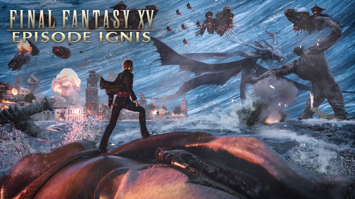 Since I've been messing with the Episode Ignis version of Altissia lately, I decided to try my hand at an Episode Ignis poster.  
#FFXV #ff15 #fanart