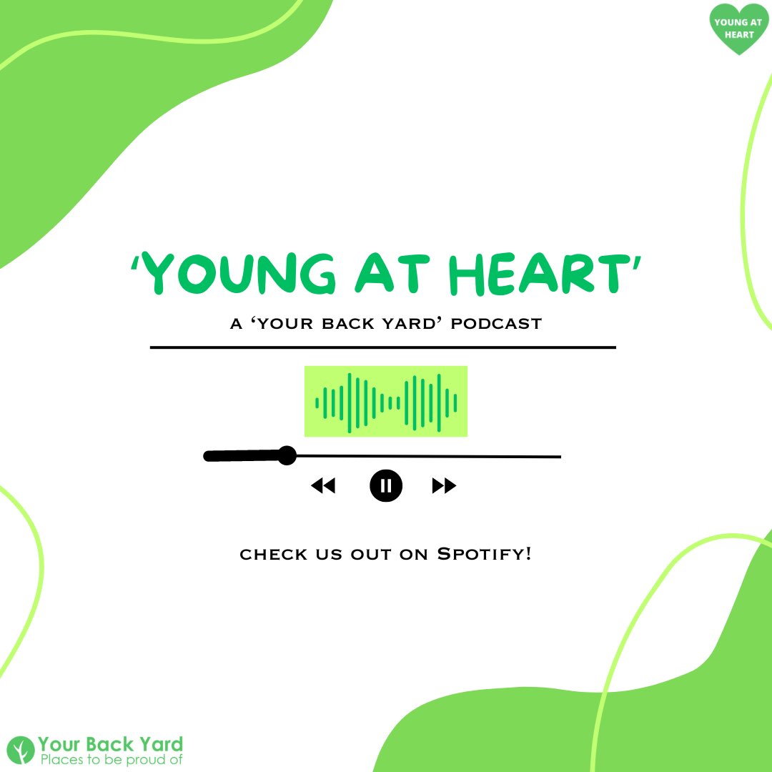 YourBackYardCIC's tweet photo. If you haven’t already, make sure to check out our podcast, ‘Young At Heart’, where we discuss all things health and wellbeing💚

We have two exciting episodes lined up, follow @YoungAtHeartYBY to stay posted!

Our most recent episode:
https://t.co/uHb9OVltFS https://t.co/uXVTFeNisr