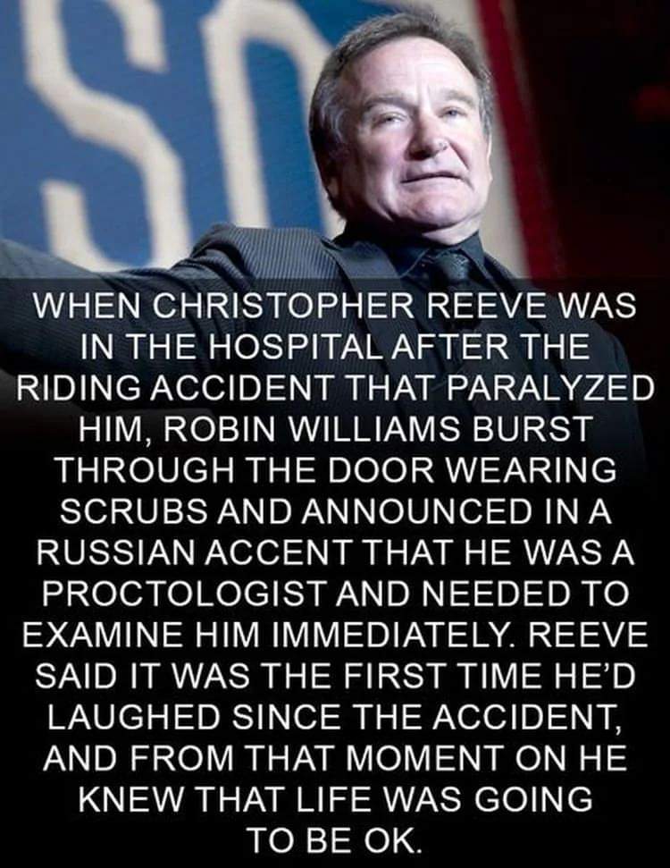♥️ #RobinWilliams #ChristopherReeve ♥️