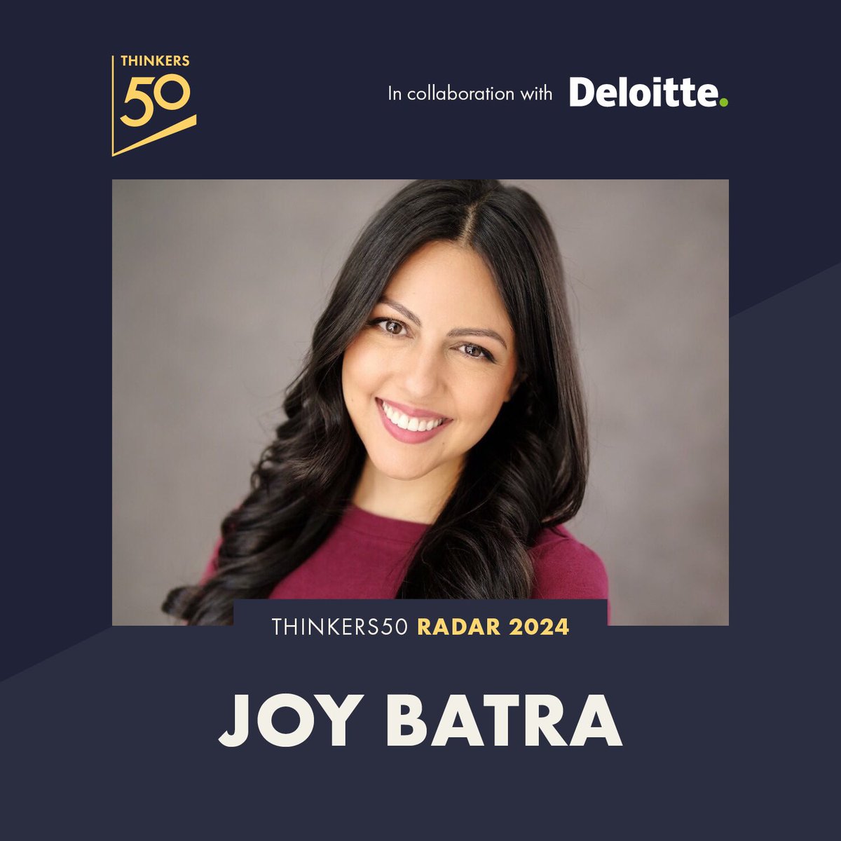 Joy Batra tweet media