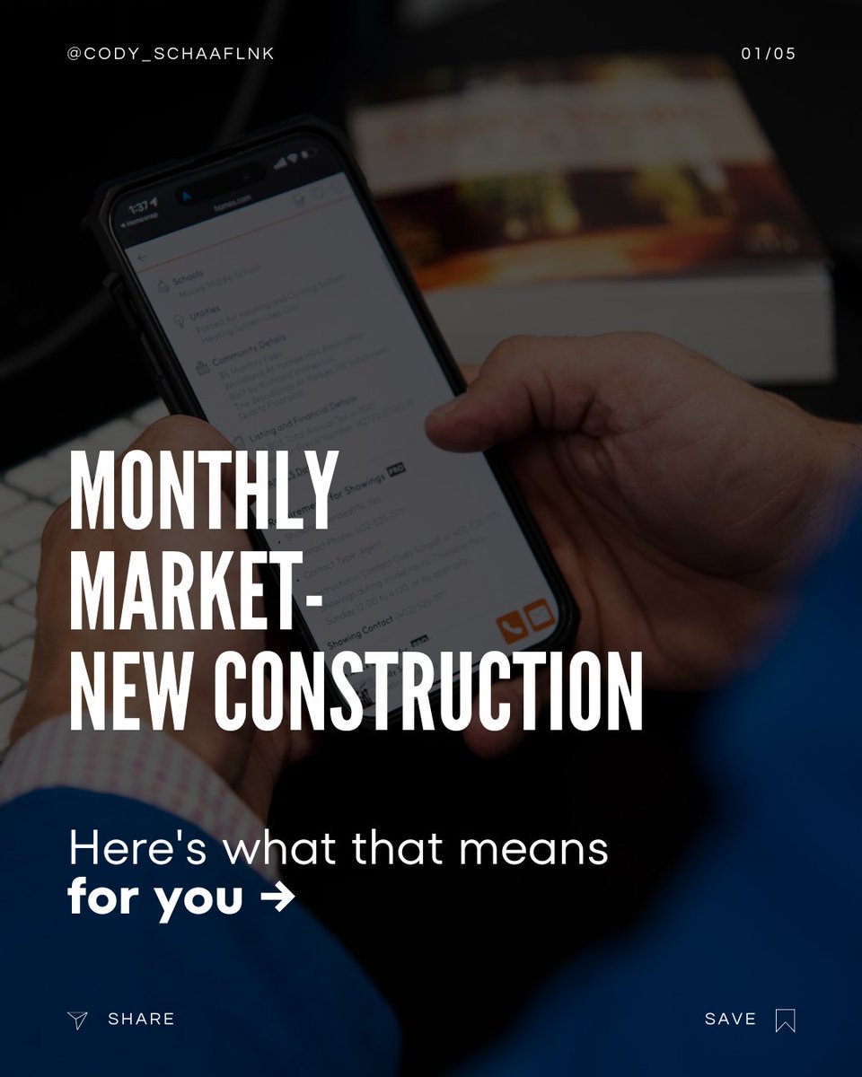 CodySchaaf1's tweet photo. Cody Schaaf | Builder Rep | Realtor | Nebraska Realty
🏠📊 Lincoln, let's talk numbers! 🌟 December's construction buzz is in, and here's the scoop 18 New Home Permits were approved. We can take a closer look at what is currently going on. https://t.co/VxvhbPt6nD