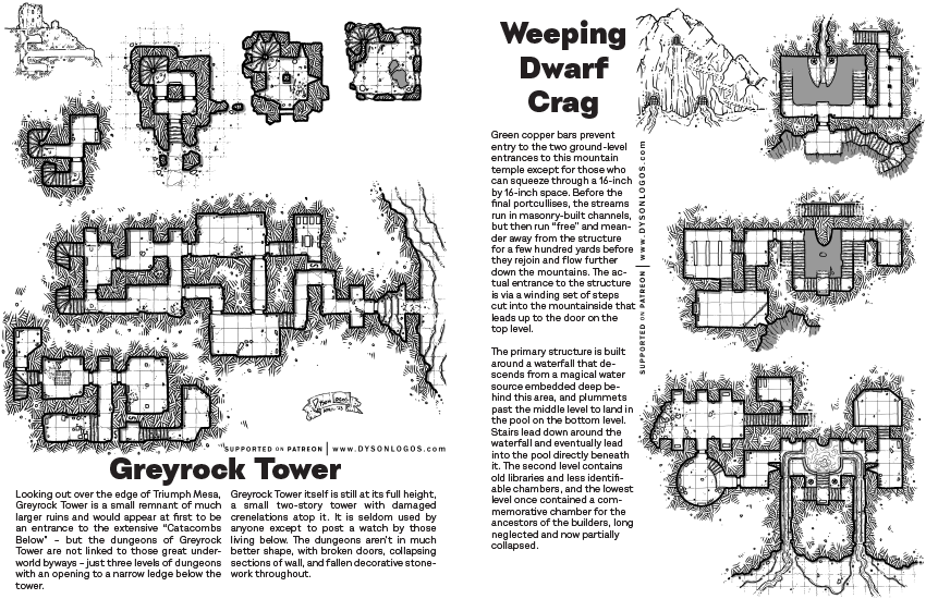 DysonLogos's tweet photo. I've started releasing my monthly Patreon Cartography Collections through DTRPG for those who want to support my work and get these PDFs without my Patreon's subscription model.

The first (August 2023) is now available, with more coming soon!

https://t.co/uEUVILSZXx https://t.co/YGVBHy6ePi