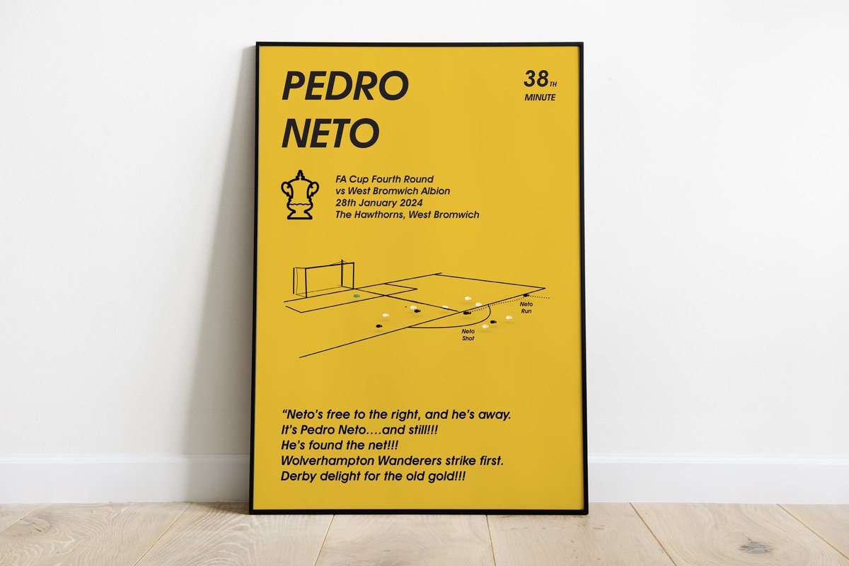 wolvesfancast's tweet image. 🚨 WOLVES FRAMED PRINT GIVEAWAY 🚨

We’ve teamed up with @sporting_iconic to giveaway a A3 Framed Print of one of yesterday’s goals.

To enter:

🔄 Retweet this post 
➕Follow @wolvesfancast 
➕Follow @sporting_iconic 

Winner to be announced 1st February. #Wolves #wwfc #WBAWOL