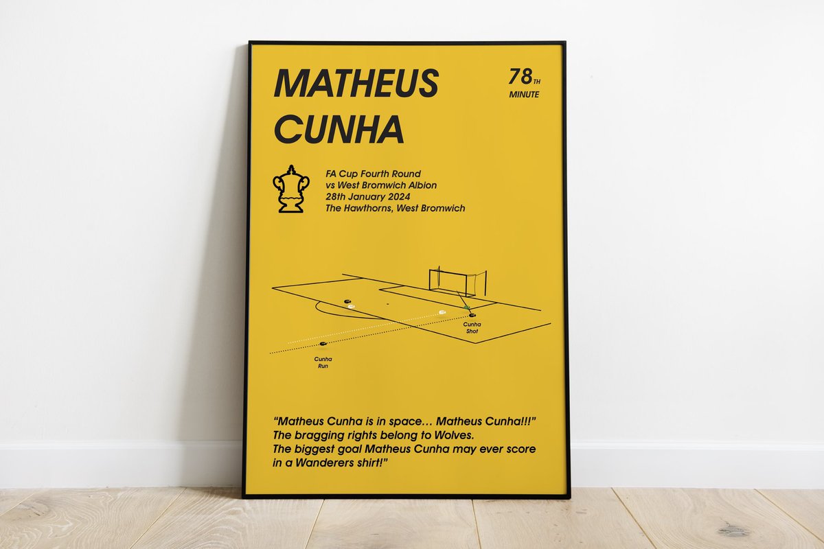 wolvesfancast's tweet image. 🚨 WOLVES FRAMED PRINT GIVEAWAY 🚨

We’ve teamed up with @sporting_iconic to giveaway a A3 Framed Print of one of yesterday’s goals.

To enter:

🔄 Retweet this post 
➕Follow @wolvesfancast 
➕Follow @sporting_iconic 

Winner to be announced 1st February. #Wolves #wwfc #WBAWOL