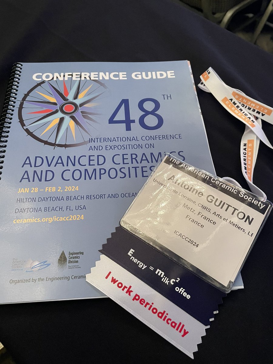 Antoine GUITTON (@antgtn) on Twitter photo This week, I will be giving a talk on crystalline defects in #MAXPhases at the #ICACC2024 in Daytona Beach 🇺🇸. <a href="/Labo_LEM3/">Laboratoire LEM3</a> <a href="/Univ_Lorraine/">Lorraine</a> <a href="/CNRS_Centre_Est/">CNRS Centre-Est</a> #MITI <a href="/ArtsetMetiers_/">Arts et Métiers - ENSAM</a> #Metz This week, I will be giving a talk on crystalline defects in #MAXPhases at the #ICACC2024 in Daytona Beach 🇺🇸. <a href="/Labo_LEM3/">Laboratoire LEM3</a> <a href="/Univ_Lorraine/">Lorraine</a> <a href="/CNRS_Centre_Est/">CNRS Centre-Est</a> #MITI <a href="/ArtsetMetiers_/">Arts et Métiers - ENSAM</a> #Metz