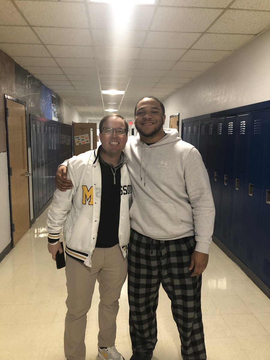 AlthoffFootball's tweet image. Thank you to University of Missouri Head Football Coach Eli Drinkwitz for his visit today! Go Crusaders!
#stackyourbrick