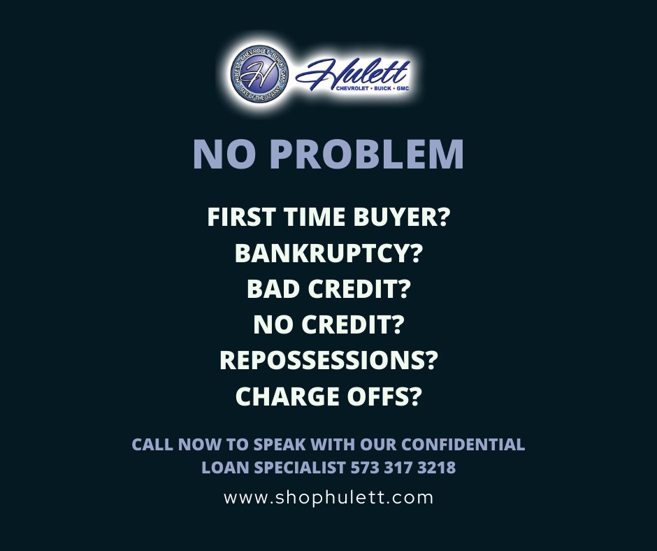 ShopHulett's tweet image. 💰 We make financing easy, no matter your credit history. Drive off in your dream car with Hulett! No hassle, low prices, and FRIENDLY PEOPLE! #EasyFinancing #ShopHulett shophulett.com