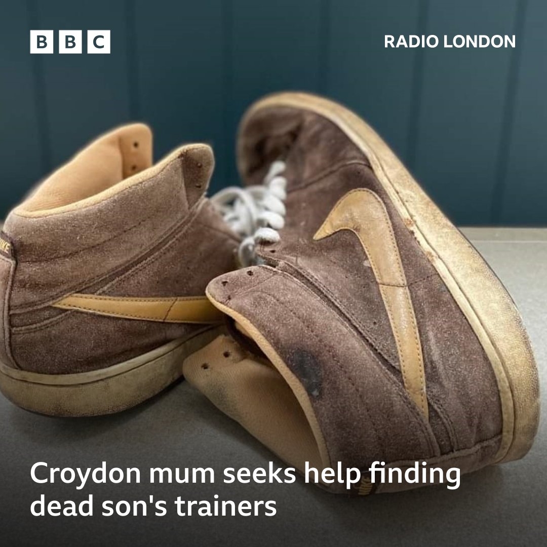 BBCLondonNews's tweet image. Fiona Spargo-Mabbs' son Dan died after taking ecstasy at a rave. Fiona goes to schools educating students on the dangers of illegal drugs. Everywhere she goes she takes Dan's trainers.

But last week she left them on the train. Can you help find them?

bbc.in/3HDOFRG
