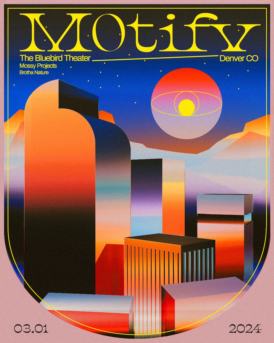 DENVER! I'm thrilled to hit the historical Bluebird Theater with @MOSSY_PROJECTS & Brotha Nature on Friday March 1st. We have some very special elements planned for this one. Presale starts this Wed at 10am MT and on sale Thursday 10am MT. Let's get it Denver.💡 #wherethesunsets