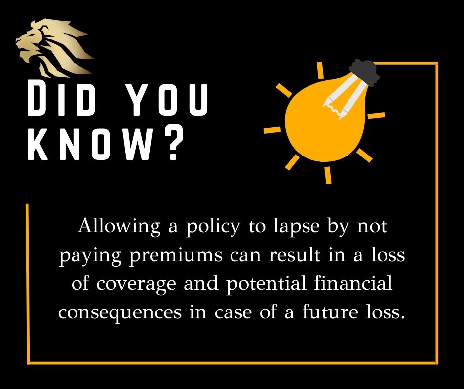 FreedomFaith8's tweet photo. Allowing a policy to lapse by not paying premiums can result in a loss of coverage and potential financial consequences in case of a future loss.

#FreedomFaithAgency #FFA #DidYouKnow #InsuranceFacts #UnknownFacts https://t.co/uLMEj1f2UB