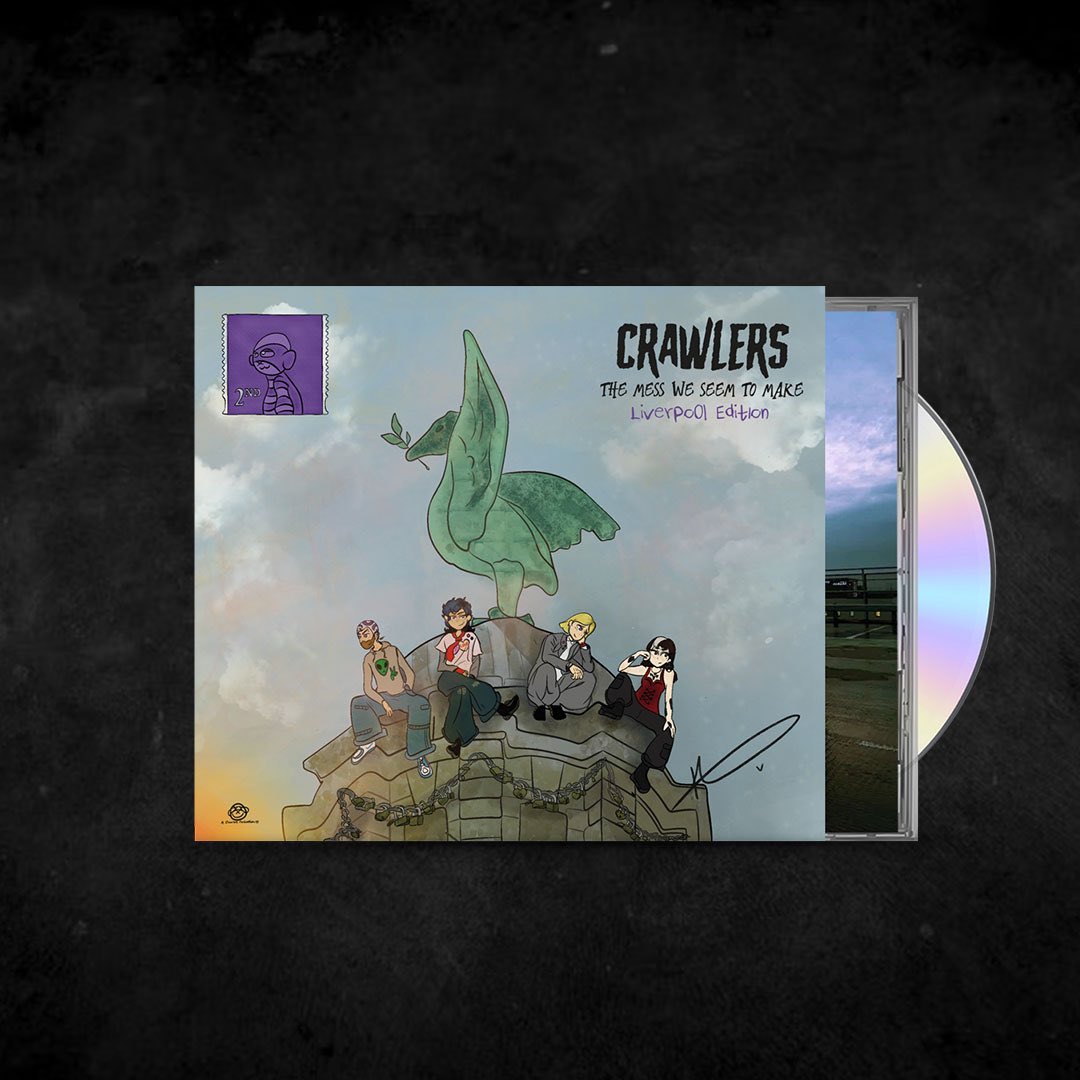 CrawlersHQ's tweet photo. we’ve heard you, seen your dm/s, been approached doing our big shops, it’s time. we’re going back how we started in our home city, sweaty, DIY venue, playing our debut album back to back in the Jacaranda Baltic. tickets are extremely limited !! https://t.co/LpvB2z2Uu2