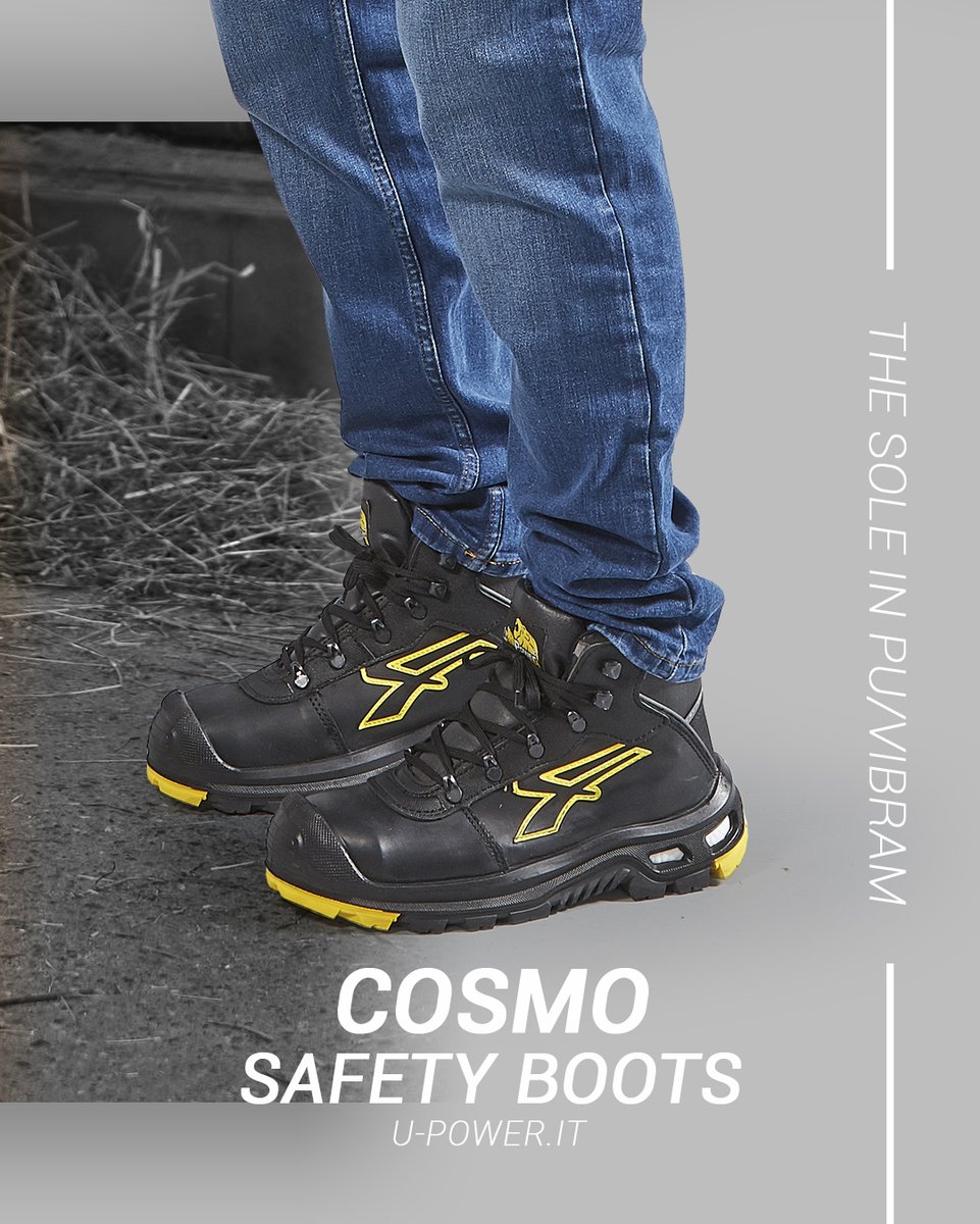 Pronti per affrontare ogni sfida lavorativa con stile e in totale sicurezza?🛡️
Le scarpe da lavoro COSMO sono il compagno ideale!

👉 La classe di protezione S3 HRO HI CI SRC le rende perfette per ambienti di lavoro impegnativi, offrendo resistenza al calore e al freddo. 
#upower