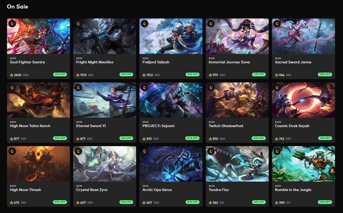 SkinSpotlights's tweet photo. Skin Sale Time, Soul Fighter Samira is now reduced! https://t.co/oGAPLR0EpC