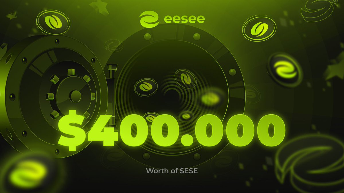 Only 50K wallets left to 1,000,000😱

We are so close to this significant milestone that we simply can’t thank you enough!

For your support we're increasing the Testnet rewards pool to $400,000 in $ESE tokens!💸💸

Looks pretty impressive already, right? 
But we have something