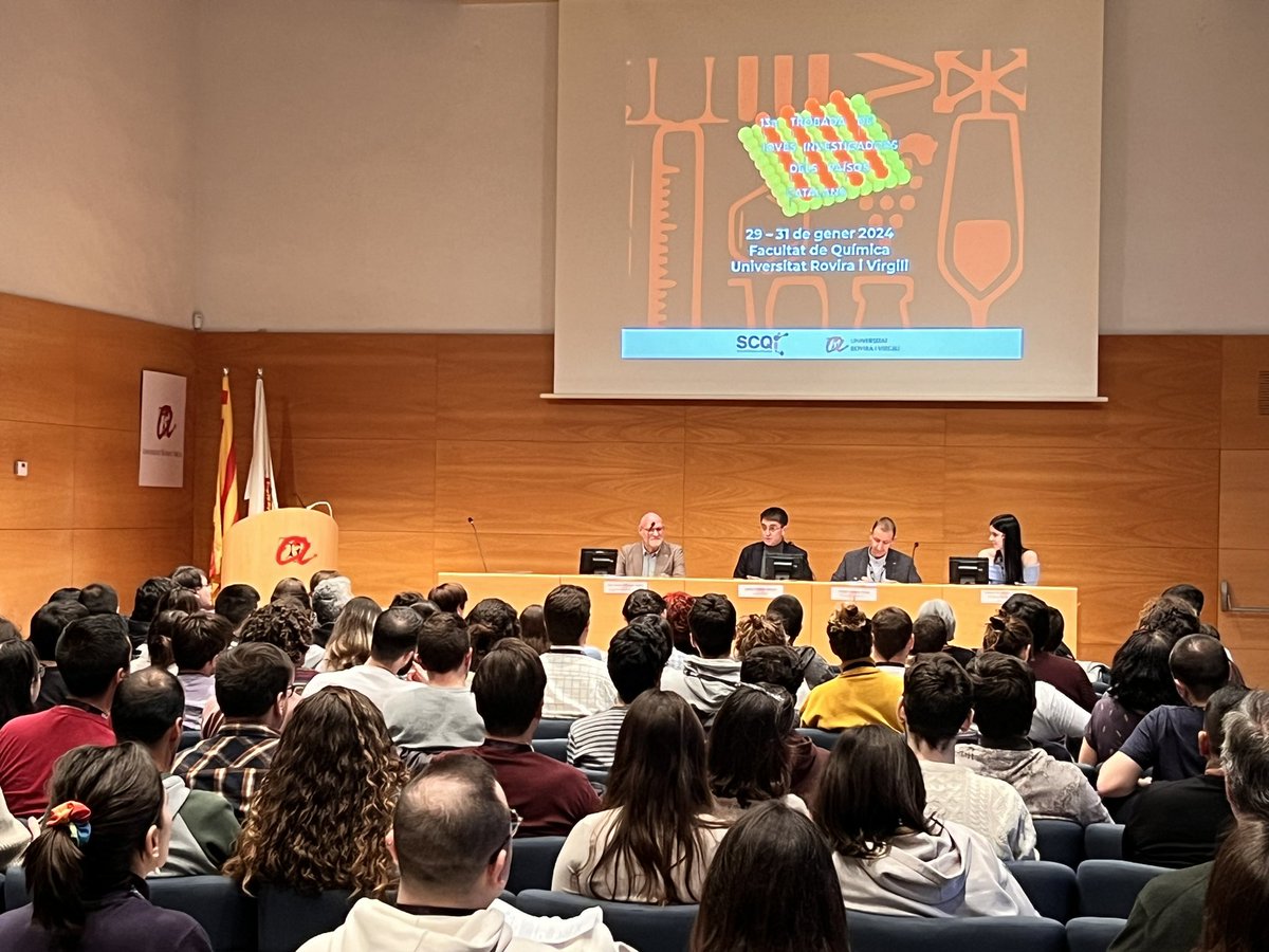 Josep Pallarès Marzal (@jpallaresm) on Twitter photo En nom de la <a href="/universitatURV/">Universitat Rovira i Virgili</a> dono la benvinguda a <a href="/scqjove/">Secció Jove - Societat Catalana de Química</a> i als participants de la 13 edició de la Trobada de Joves Investigadors dels Països Catalans que faran estada a casa nostra durant tres dies. Aprofiteu al màxim per compartir i per aprendre i no deixeu mai d’investigar En nom de la <a href="/universitatURV/">Universitat Rovira i Virgili</a> dono la benvinguda a <a href="/scqjove/">Secció Jove - Societat Catalana de Química</a> i als participants de la 13 edició de la Trobada de Joves Investigadors dels Països Catalans que faran estada a casa nostra durant tres dies. Aprofiteu al màxim per compartir i per aprendre i no deixeu mai d’investigar