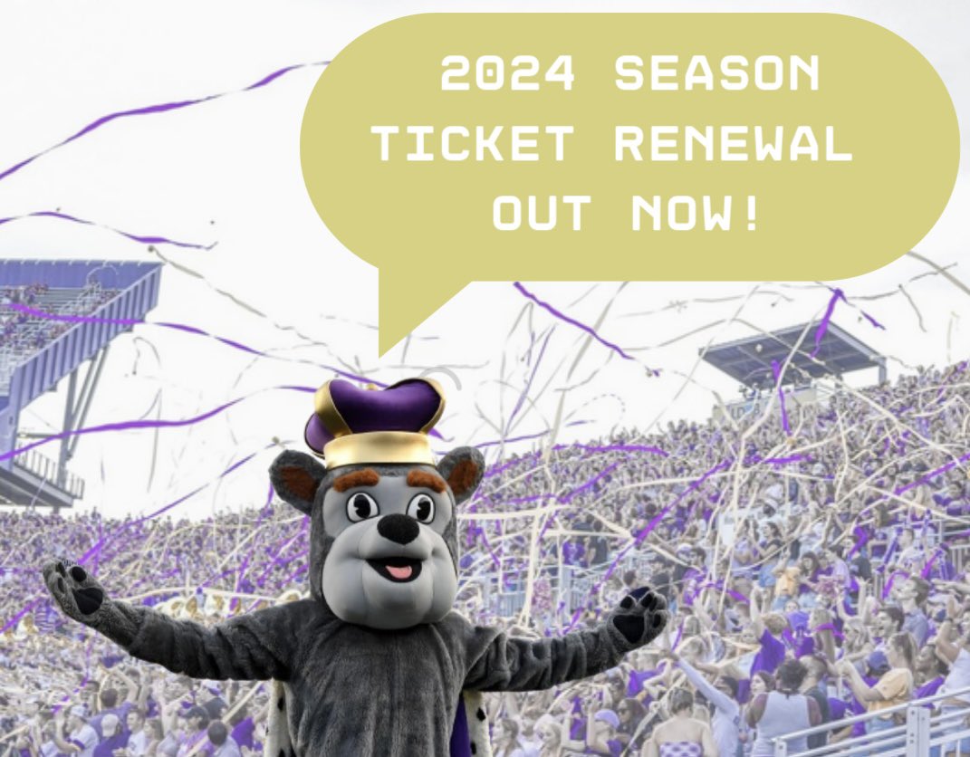 Cydneytornberg's tweet photo. Do you bleed purple 💜💜?!

The nationally ranked JMU Dukes are returning to Bridgeforth! 

Don’t miss out on your chance to renew for the 2024 season tickets! Submit by May 15 2024! 

For more information visit https://t.co/KWGWEOa5te 

#Godukes #SRM435 @JMUSports  @JMUFootball https://t.co/jO1t1Ohf2W