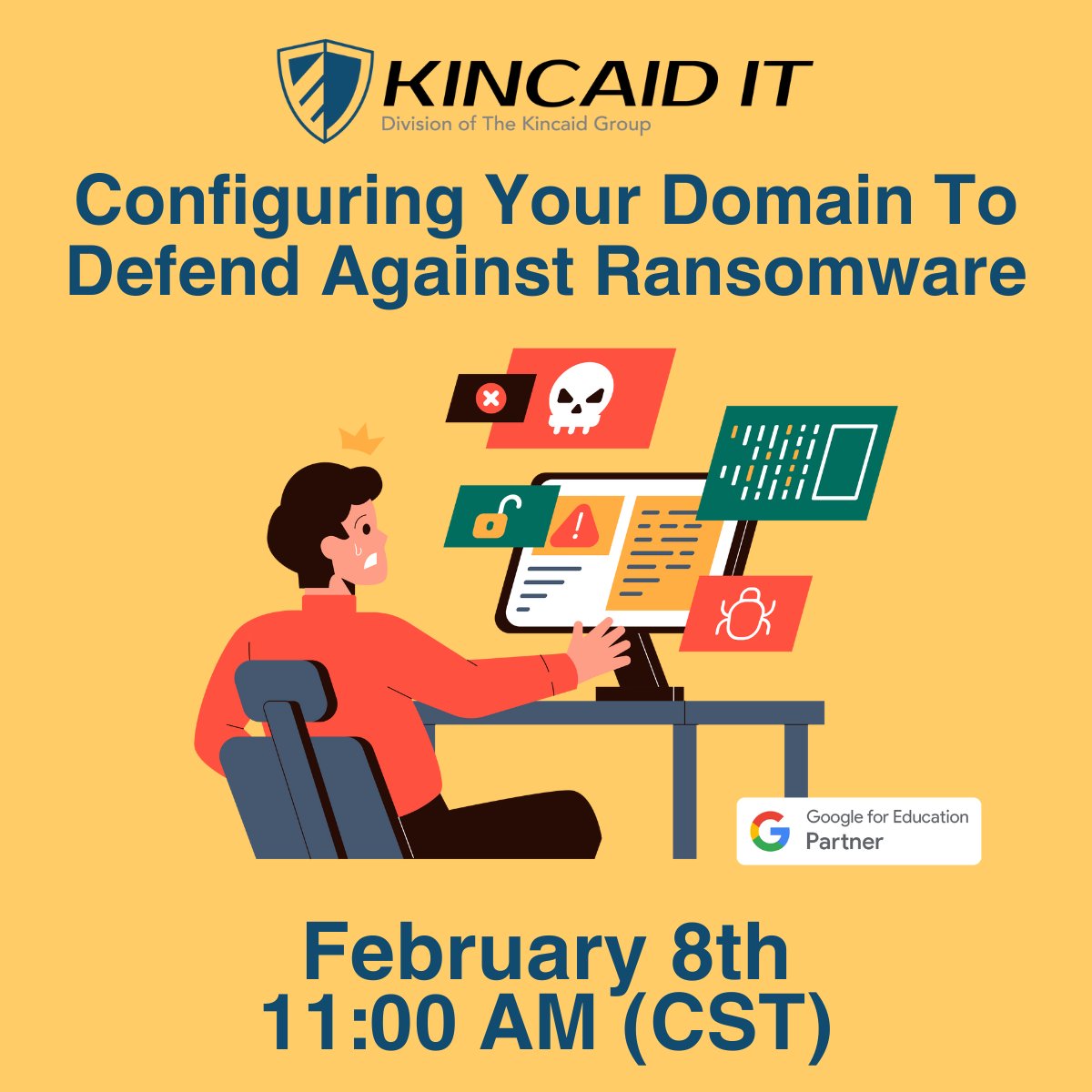 🔒 Strengthen your defense! Join us as we explore the dynamic trio—context-aware access, Security Sandbox, and multi-factor authentication—safeguarding your Google Workspace for Education. 🛡️ 

#GoogleWorkspaceEducation #DefenseStrategy

Register Now! hubs.li/Q02hDpkT0