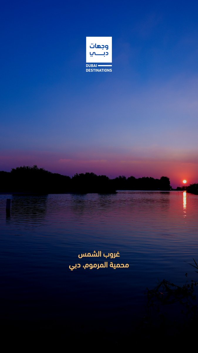 #وجهات_دبي 
غروب الشمس في محمية المرموم 

#DubaiDestinations 
Sunset at Al Marmoom Reserve