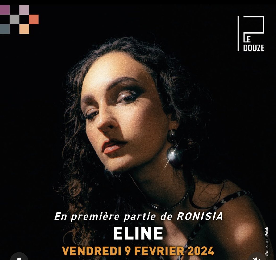 <a href="/Eline_tweetici/">Elinexv tweetici</a> sera en 1ère partie de <a href="/ronisia_mds/">Ronisia🌹</a> le 9 février a <a href="/Ledouzecergy/">Le Douze Cergy</a>  👏👏trop hâte ! 
Billetterie 👇
my.weezevent.com/ronisia-premie…
