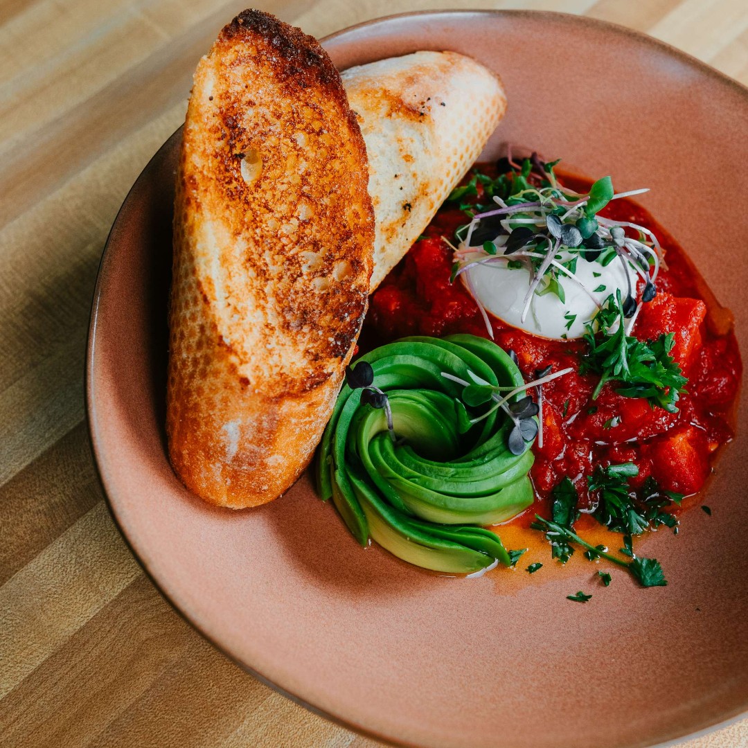 monkibistro's tweet photo. Gobble up our Shakshuka before it's too late!⏲  Departing from our seasonal menu this Thursday to make room for the new seasonal features - Come dive into this saucy goodness 🤤🙊
#monki #shakshuka #eggs #instafoodies #foodphotography #brunchbaddies #delicious #brunch #yyc https://t.co/b9P9JQobL4