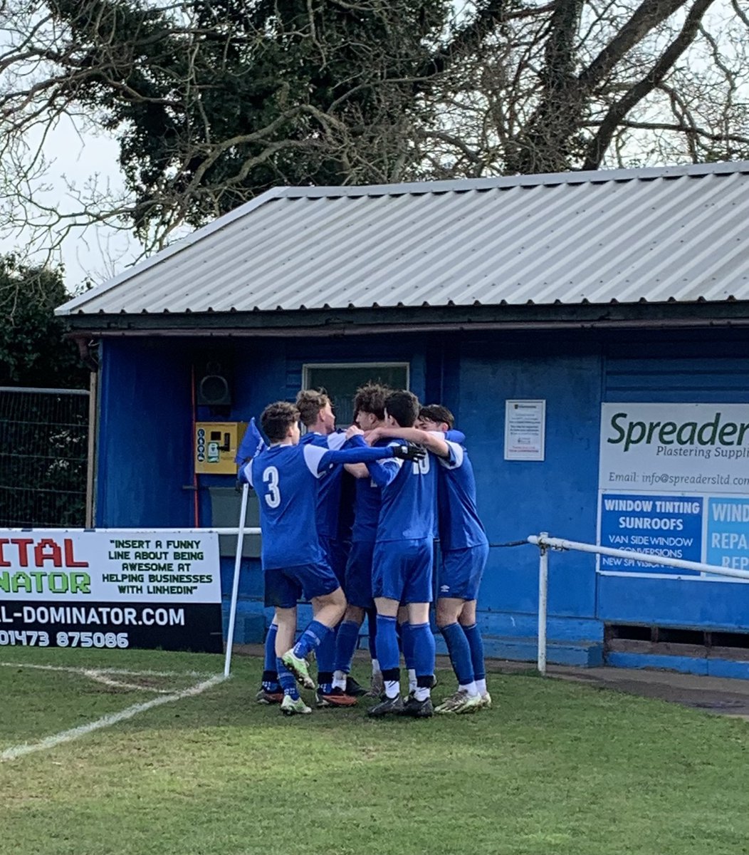 Both sides started brightly and jostled to find chances early on in the sunshine on the main pitch at The Doucy.  

However, it was the home side who took their chances with two well taken goals from Mason Girling to make it 2-0 at the break. 2/3