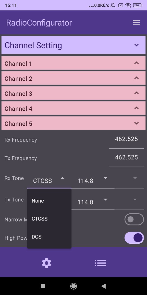 sopyer's tweet photo. I want to share my latest project - RadioConfigurator. Currently in open beta on Play Store - https://t.co/peEcVQuJpY
It allows to program selected handheld radios from Android device.
#android #handheld #radio #programming #baofeng https://t.co/dYZO9QzKUY