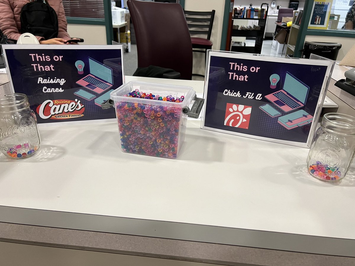 Let the debate begin! Muhahahaha. The arguments so far have been 🔥. #cpoe #katylibraries #thisorthat