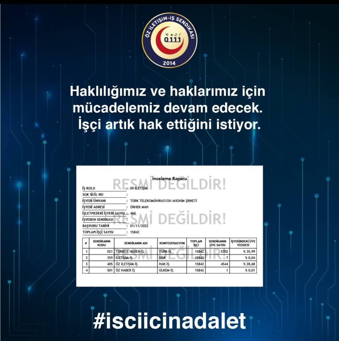 #isciicinadalet Haklılığımız ve haklarımız için mücadelemiz devam edecek. İşçi artık hak ettiğini istiyor. 
<a href="/adalet_bakanlik/">T.C. Adalet Bakanlığı</a>
 
<a href="/yilmaztunc/">Yılmaz TUNÇ</a>
 
<a href="/tcbestepe/">T.C. Cumhurbaşkanlığı</a>
 
<a href="/UABakanligi/">T.C. Ulaştırma ve Altyapı Bakanlığı</a>
 
<a href="/a_uraloglu/">Abdulkadir URALOĞLU</a>