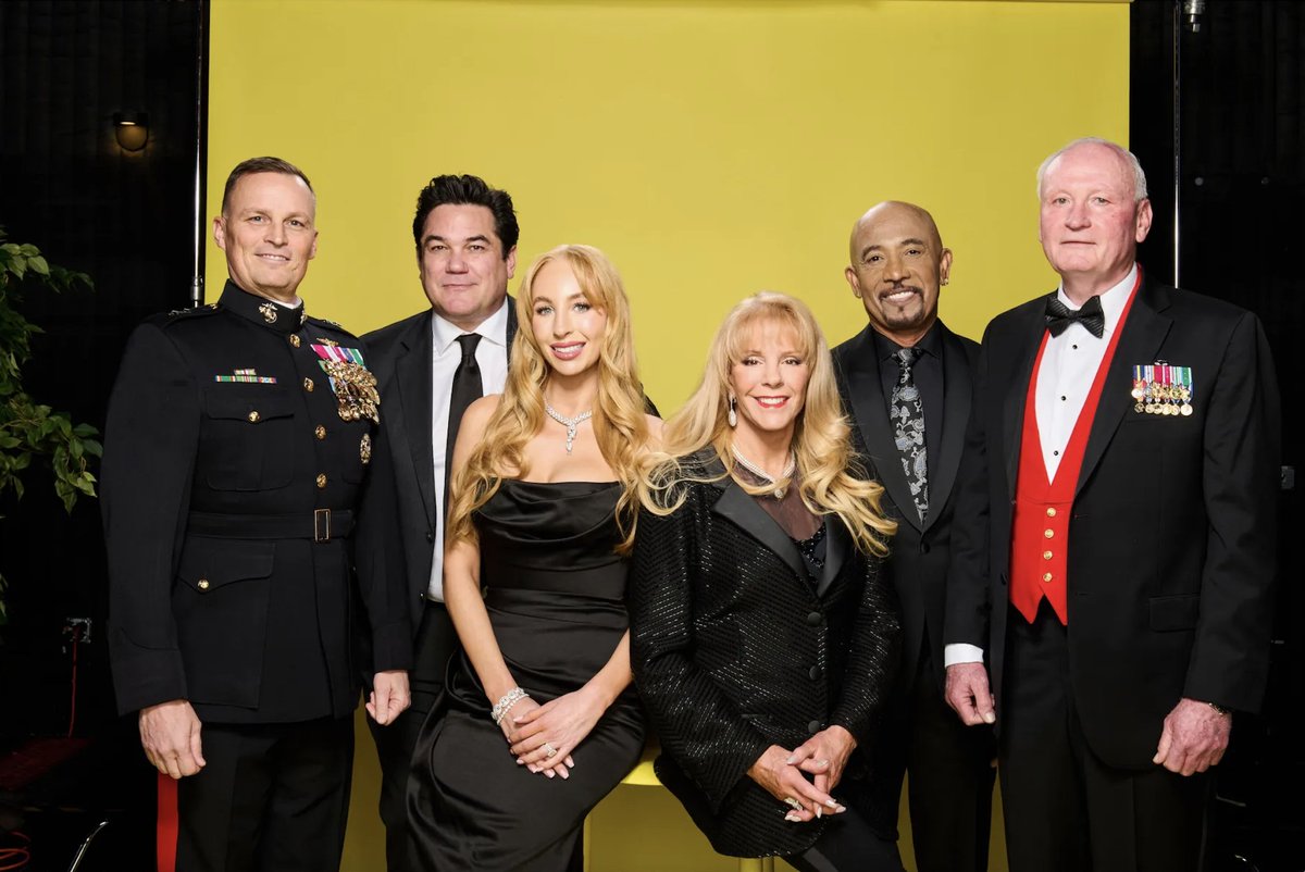 @RealDeanCain, Elizabeth Stanton, Laura McKenzie & @Montel_Williams joined forces with Toys for Tots at the prestigious Humanitarian Award at the 26th Annual Family Film & TV Awards.🏆 MajGen Len Anderson IV & Toys for Tots President & CEO, LtGen James B. Laster stood alongside…