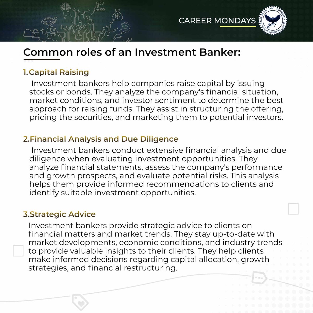 UDSM Finance Association tweet media