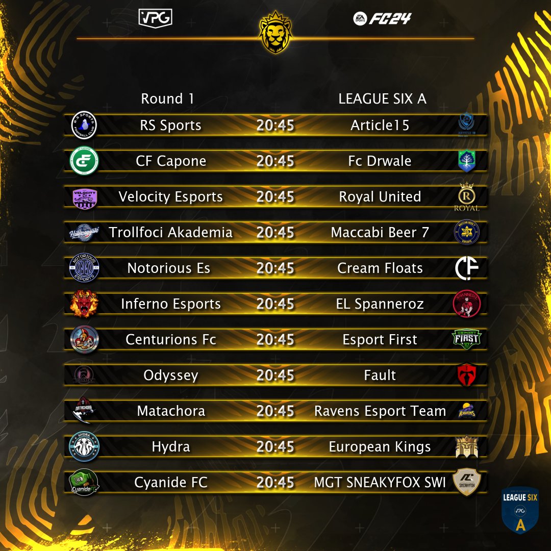 Esport First (@esportfirst1) on Twitter photo Today we start the competition in VPG EU.
20:45 UK 💚
Cebturions FC vs Esport First
21:15 UK
Esports First vs Odyssey
<a href="/OfficialVPG/">Virtual Pro Gaming</a> Today we start the competition in VPG EU.
20:45 UK 💚
Cebturions FC vs Esport First
21:15 UK
Esports First vs Odyssey
<a href="/OfficialVPG/">Virtual Pro Gaming</a>