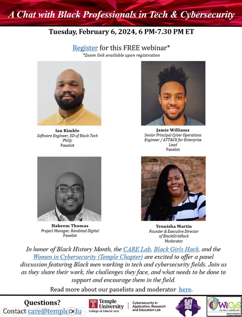 Cybersec Application, Research & Education:CARE tweet media