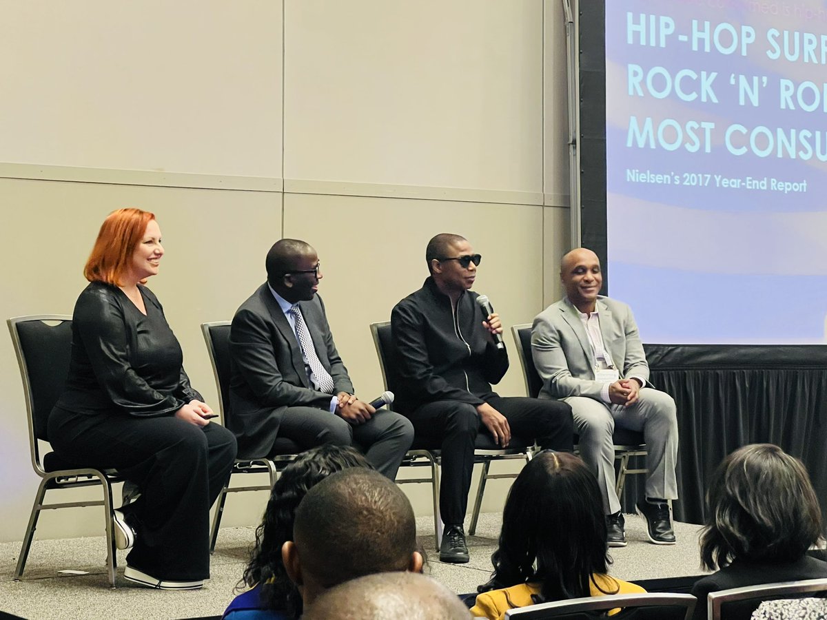 Right now in Ballroom F at #TASA2024 Midwinter … @RealDougEFresh and other reps of @HHPHorg talking about how to use music to communicate and teach important health information to kids. #txed #InspiringLeaders #RemarkableLeadership