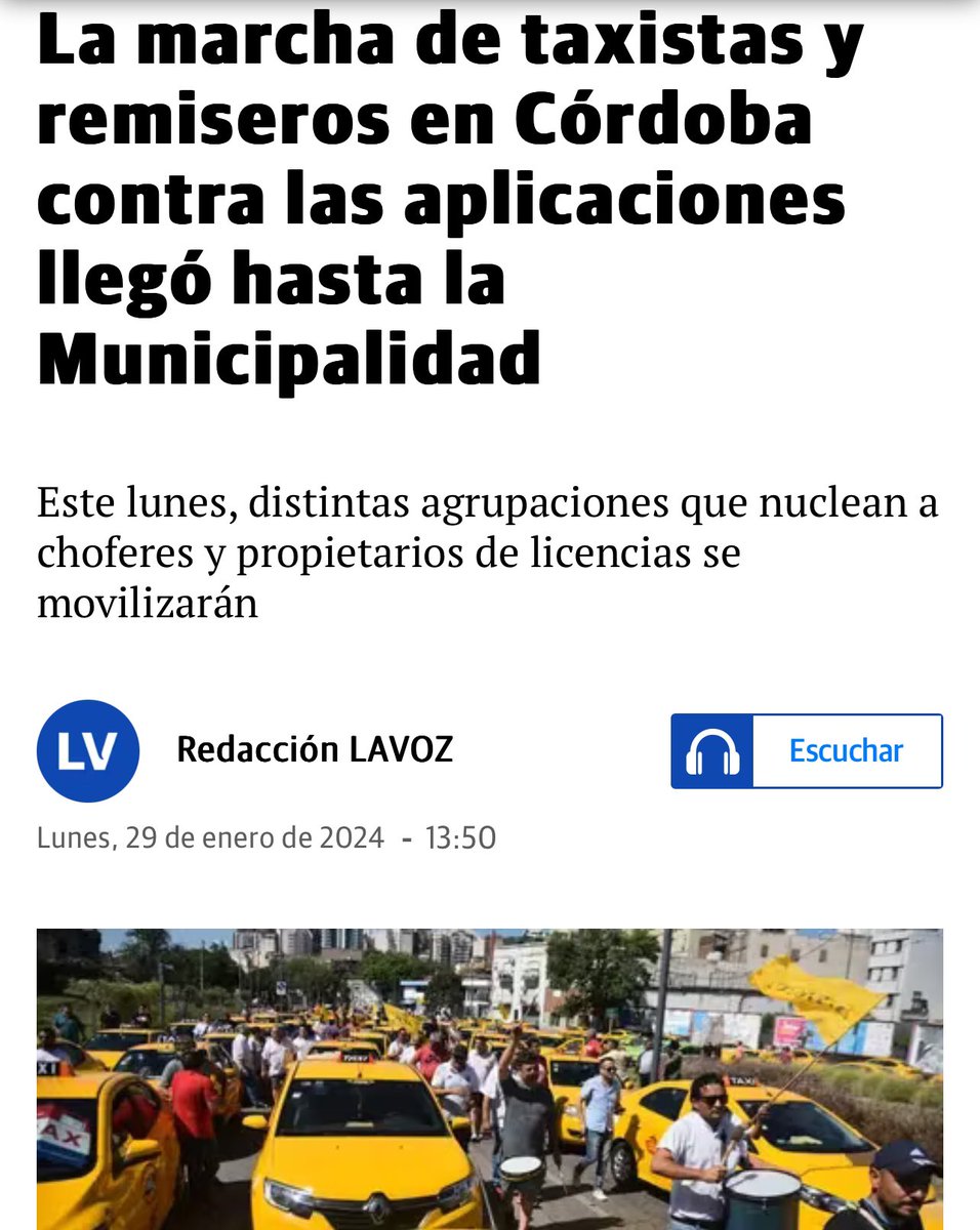 SpaccesiAgustin's tweet photo. Que pasa con el protocolo de media calzada @QuinterosJP ?

Otra vez los ciudadanos de #Córdoba rehenes de las manifestaciones!

@PasseriniOk que pasa que no hay inspectores multando a los taxistas infractores?

Todo cortado, todos rehenes! https://t.co/vJqovFLMxQ