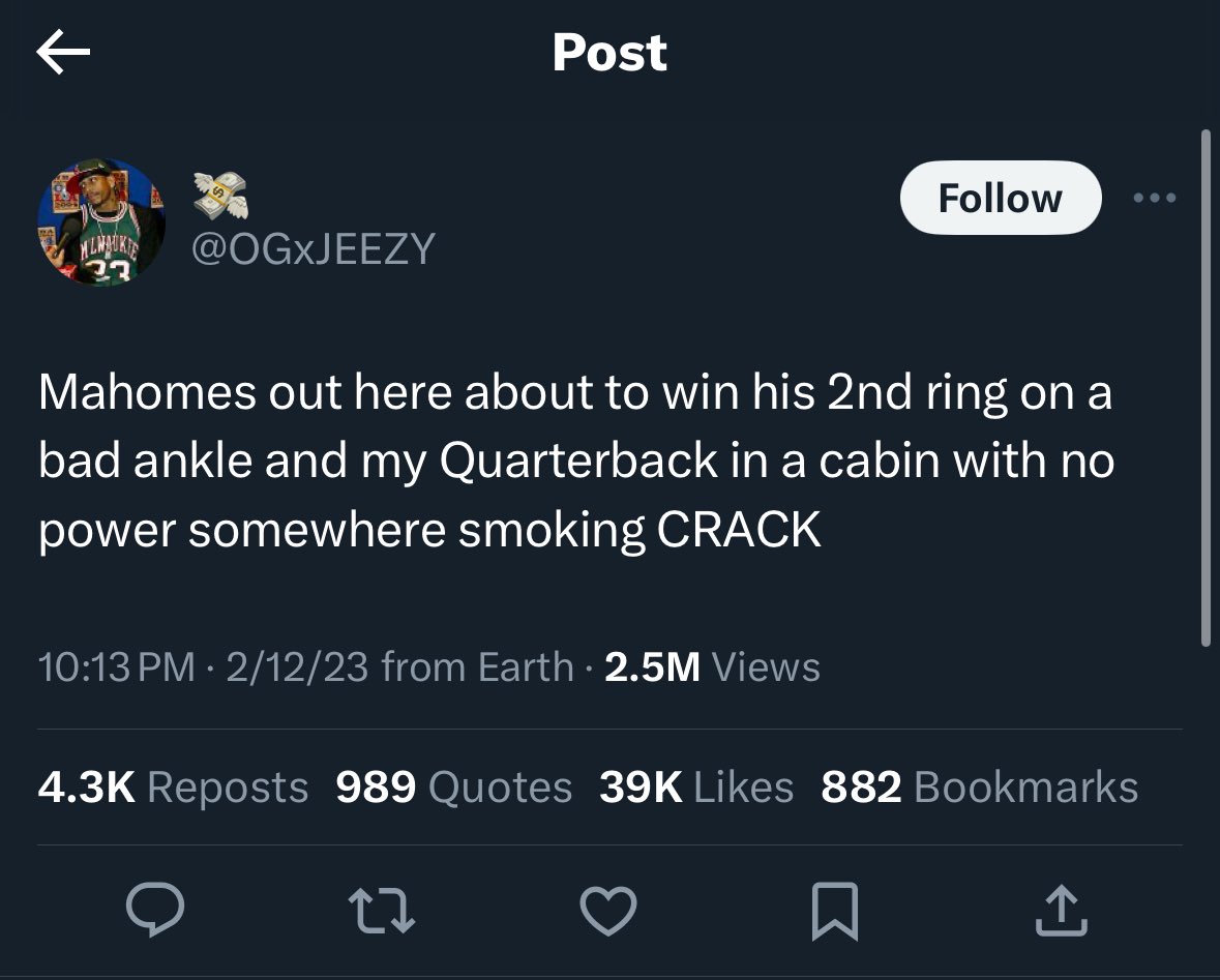 _Zeets's tweet photo. I think about this every time Mahomes does something ridiculous https://t.co/SpZrHVo3HM
