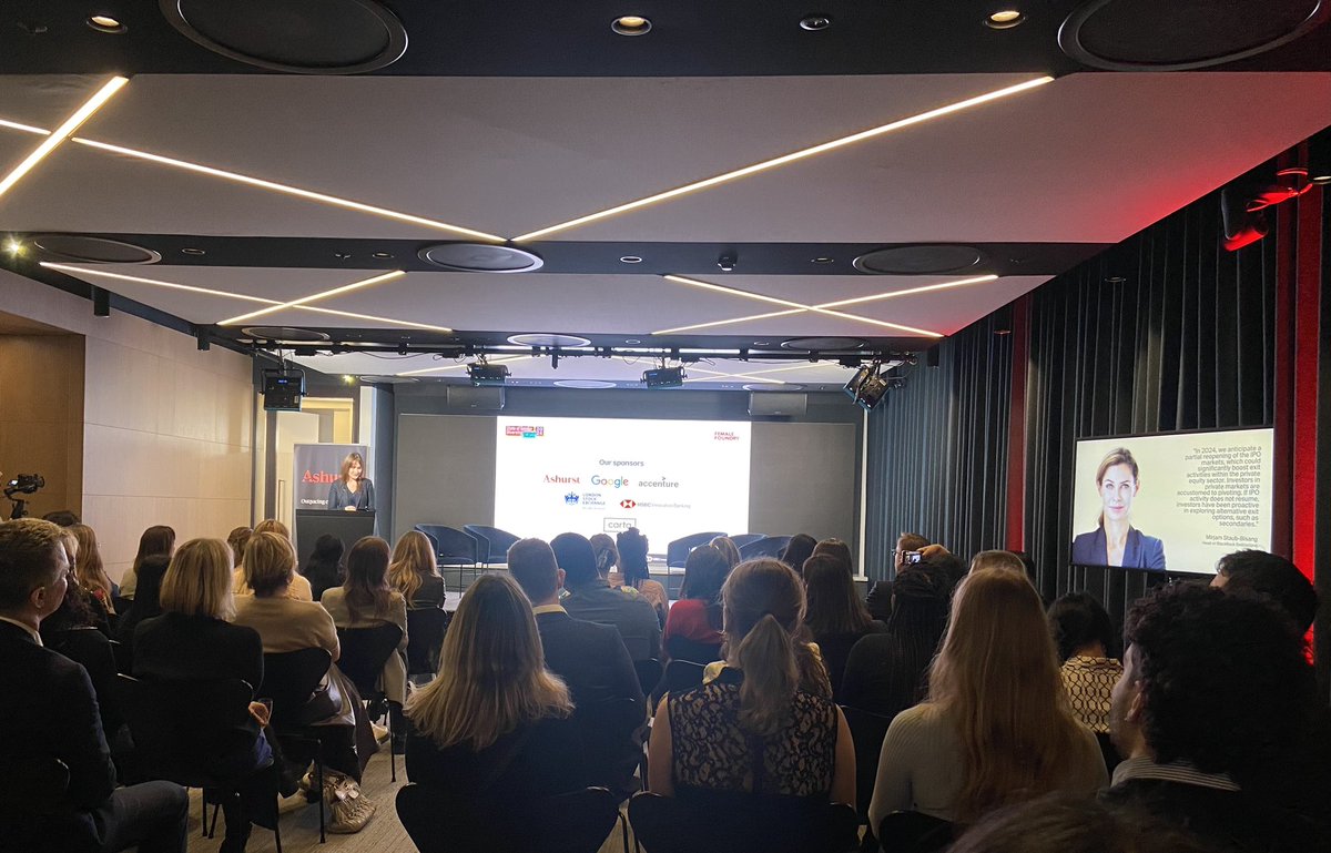 Great event from <a href="/femalefoundry/">Female Foundry</a> working to rebalance #diversity in #VC   

Proud to be supporting with <a href="/Accenture/">Accenture</a> <a href="/FinTechLabLDN/">FinTech Innovation Lab London</a>