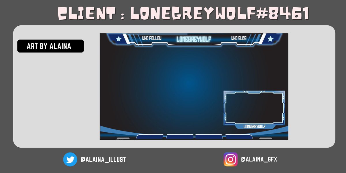 alaina_illust's tweet photo. Animated Overlay Done for Client from discord ❤📷 tags: #Vtuber #ENVtuber #twitch #TwitchAffilate #artcommission #SmallStreamersConnect #PNGtubers #streaming https://t.co/nR3cJGvAWW