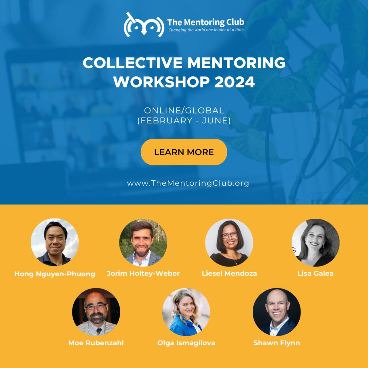 Join our Collective Mentoring Workshop Program as we embark on our second Collective Mentoring Workshop this coming February.😊 Learn more in the comments.👇 #Mentoring #MentoringMatters #Leaders #Mentor #OnlineWorkshop #PersonalDevelopment #PersonalGrowthJourney