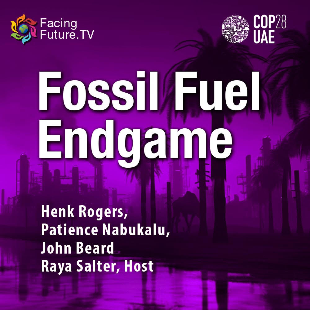 My <a href="/FacingFutureNow/">Facing Future</a> #Cop28 program "Fossil Fuel Endgame" featuring frontline activists from two continents and <a href="/HenkRogers/">Henk Rogers</a> of <a href="/blueplanetalli/">BluePlanetAlliance</a> is available to stream now: youtube.com/watch?v=3aaT2m…