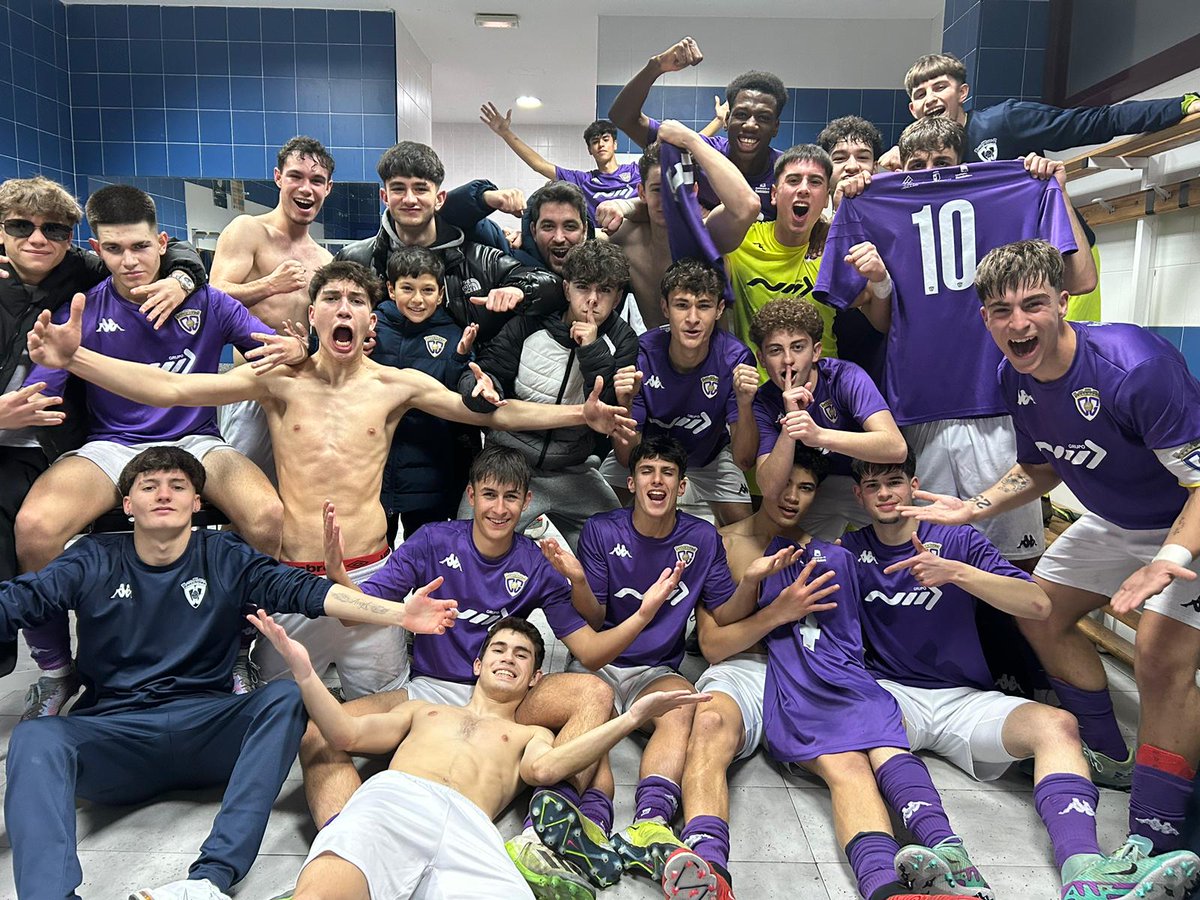 #CanteraMorada | JUVENIL GRUPO N-II

¡Otra más para este equipazo! 

🔸El derbi cayó del lado morado tras una primera parte espectacular en la que el Dépor consiguió hasta tres goles de ventaja

Azuqueca 2-4 Dépor
⚽️ Marcos Sevillano
⚽️ Rossi
⚽️ Pablo Faundez
⚽️ Sigüenza