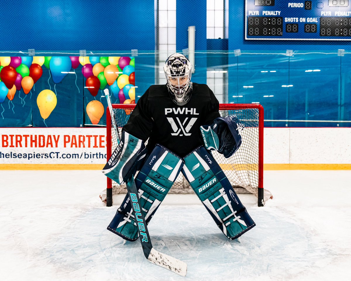 offthePost33's tweet photo. This is for all those goalie gear nerds out there! @PWHL_NewYork https://t.co/GHcpUxhWD2