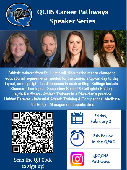 QCHS Career Pathways tweet media