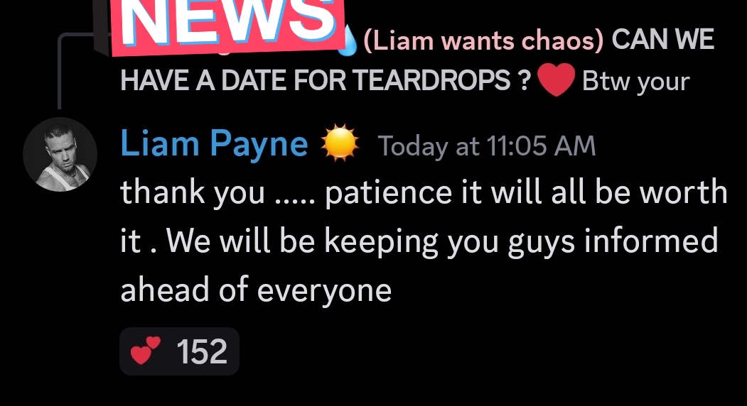 Jamison0425's tweet photo. Patience is a virtue according to Liam. #LP2IsComing #LiamPayneIsBack #LiamPayne https://t.co/5sXsF1RJf8