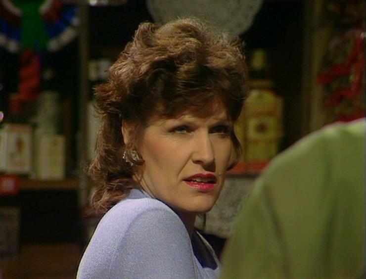 A terrifying smoulder is aimed at Foggy by a misled barmain during "The Frozen Turkey Man", an episode of Last of the Summer Wine first shown on this day – 30th Jan 1983. #clarkeaday